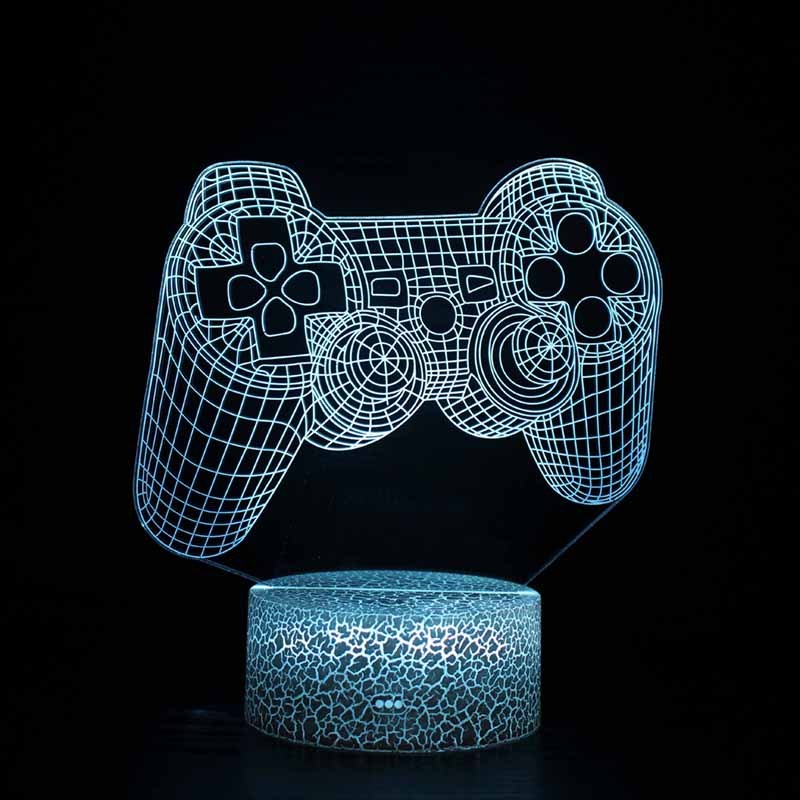 USB Atmosphere Light Bedroom Touch Table Lamp PS4 Light