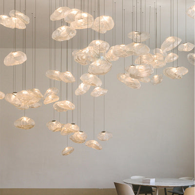 Postmodern Light Luxury Glass Decorative Chandelier